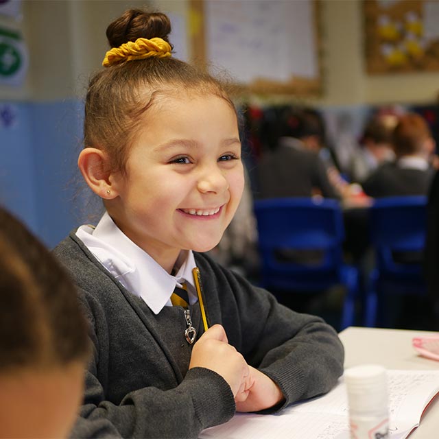 Girl in Classroom